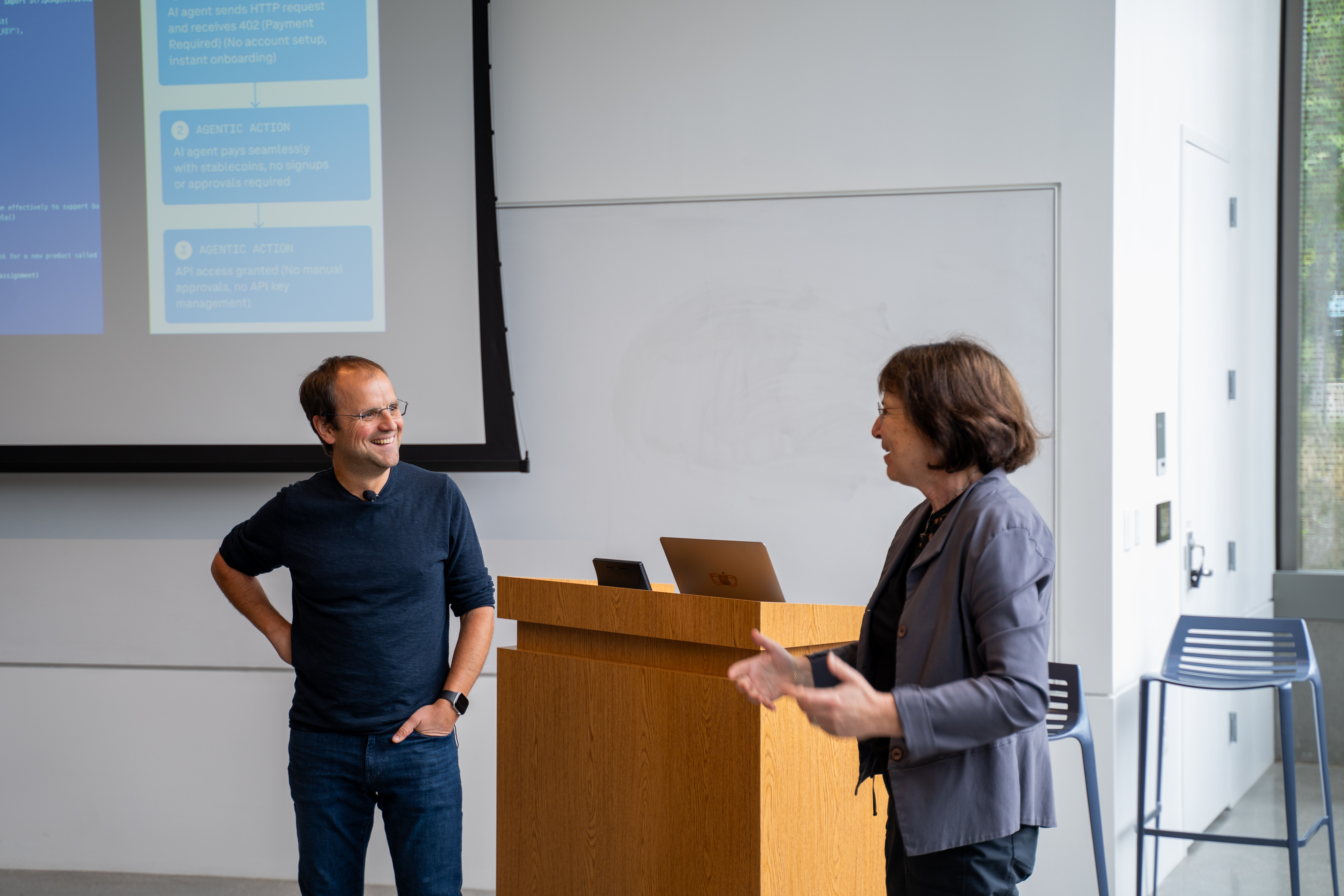 Professor Christian Catalini (Lightspark, MIT) and Professor Dahlia Malkhi (UCSB Computer Science)